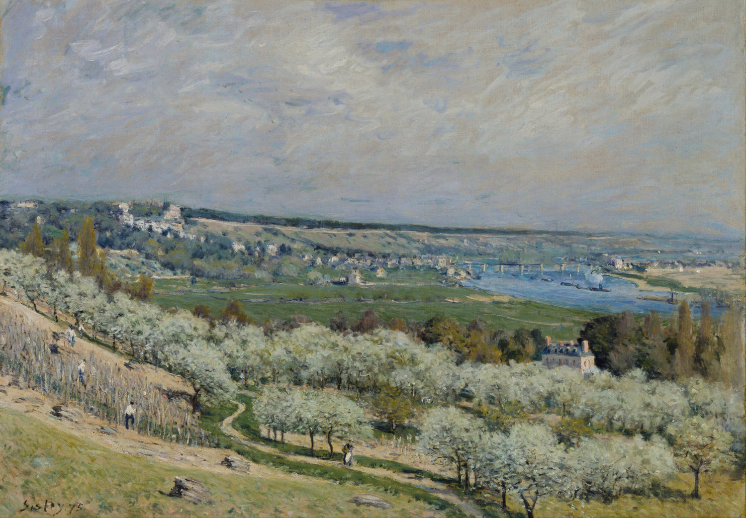 Sisley#003 - Oil Painting Haven