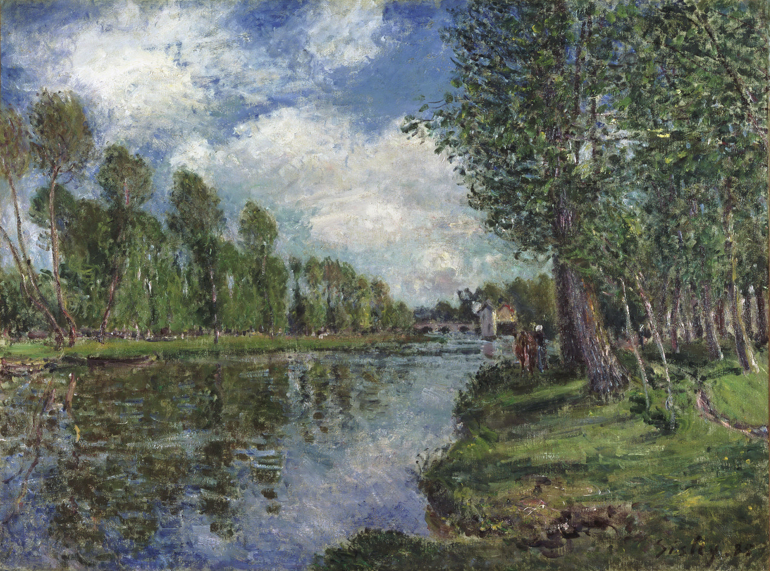 Sisley#0031 - Oil Painting Haven