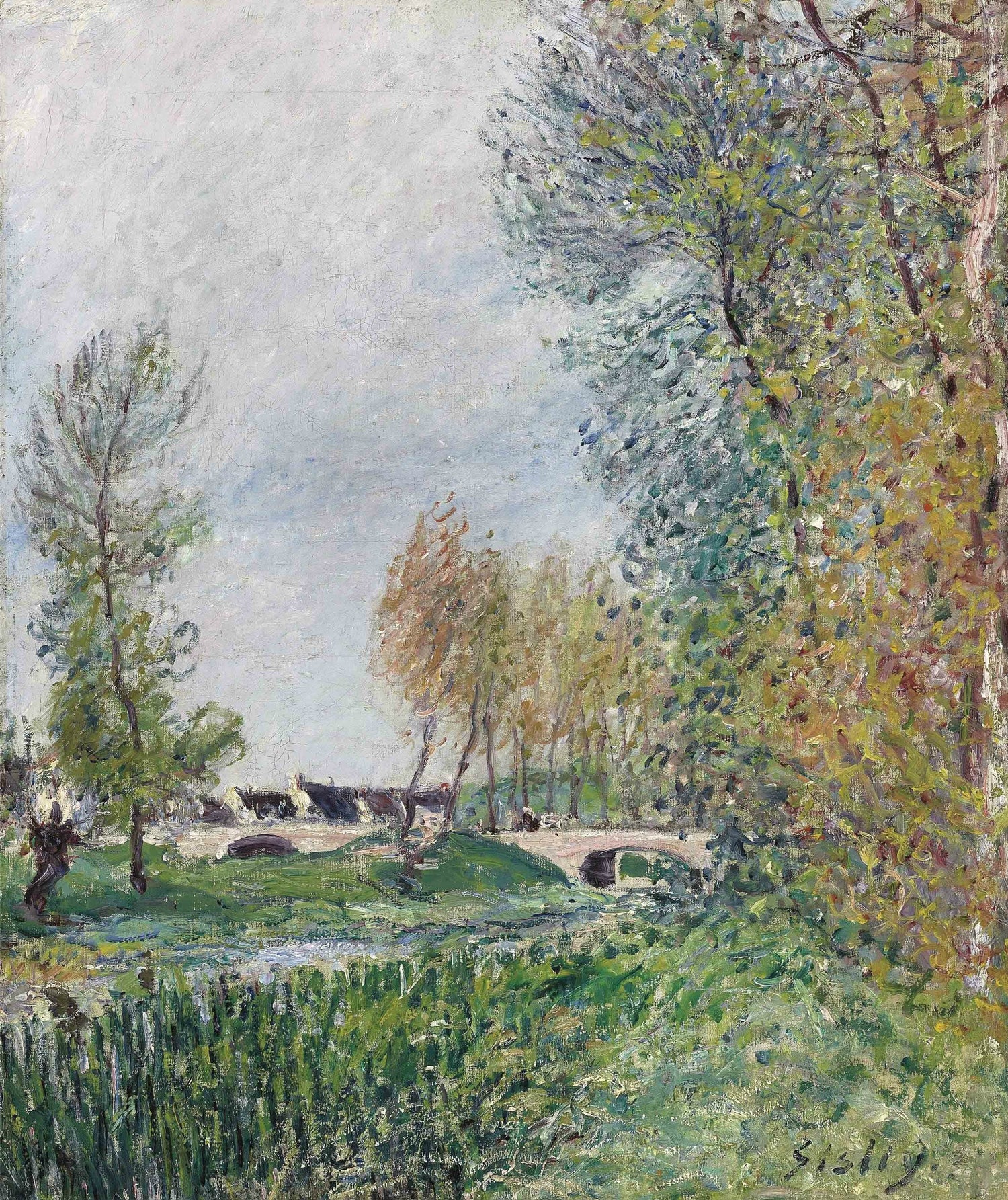 Sisley#0038 - Oil Painting Haven