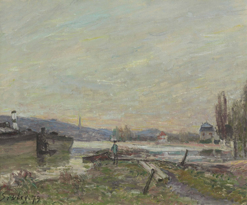 Sisley#0039 - Oil Painting Haven Oil Painting Haven