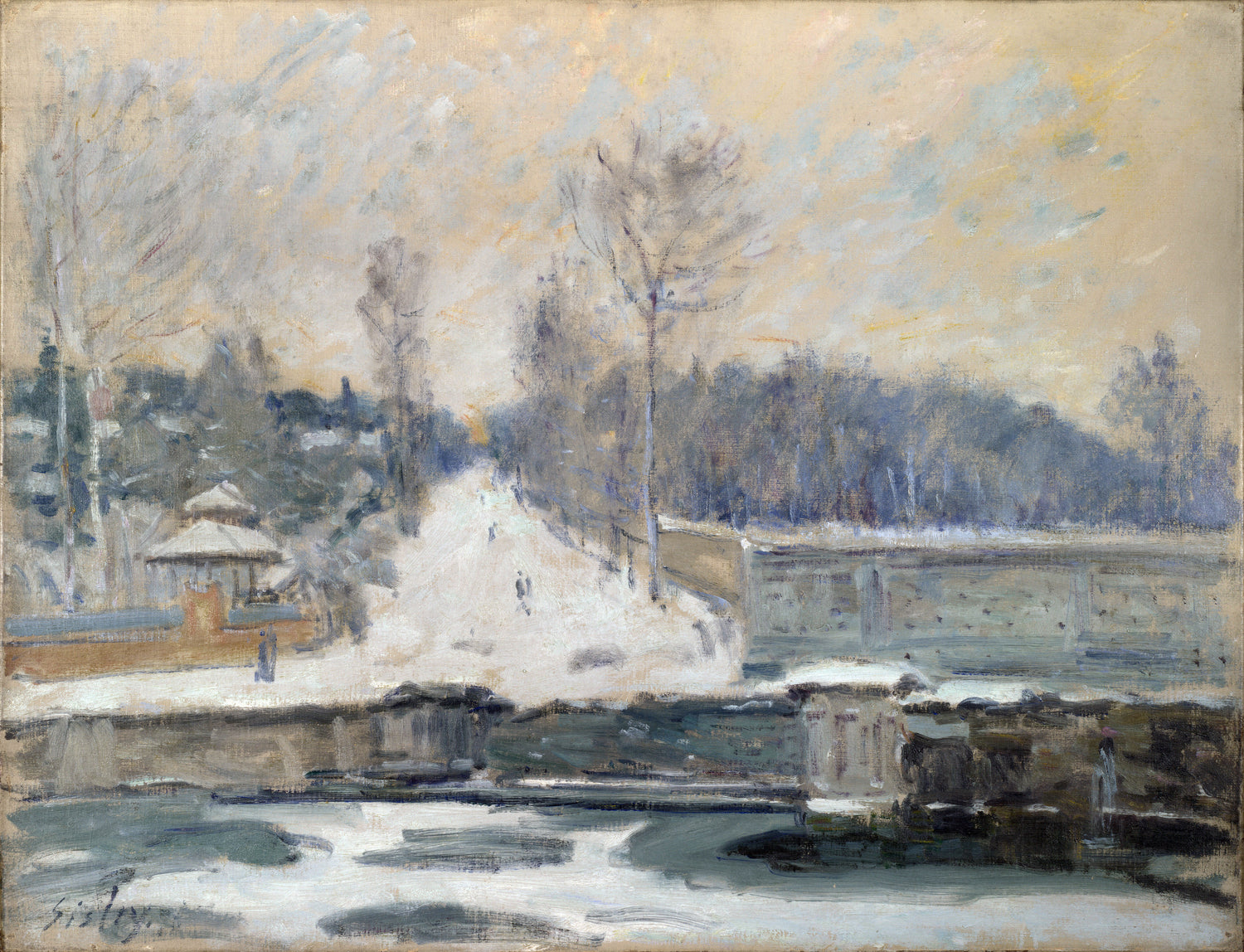 Sisley#004 - Oil Painting Haven