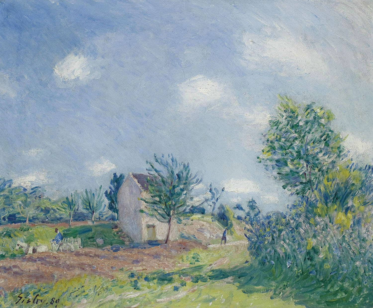 Sisley#0040 - Oil Painting Haven