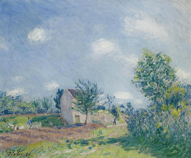 Sisley#0040 - Oil Painting Haven Oil Painting Haven