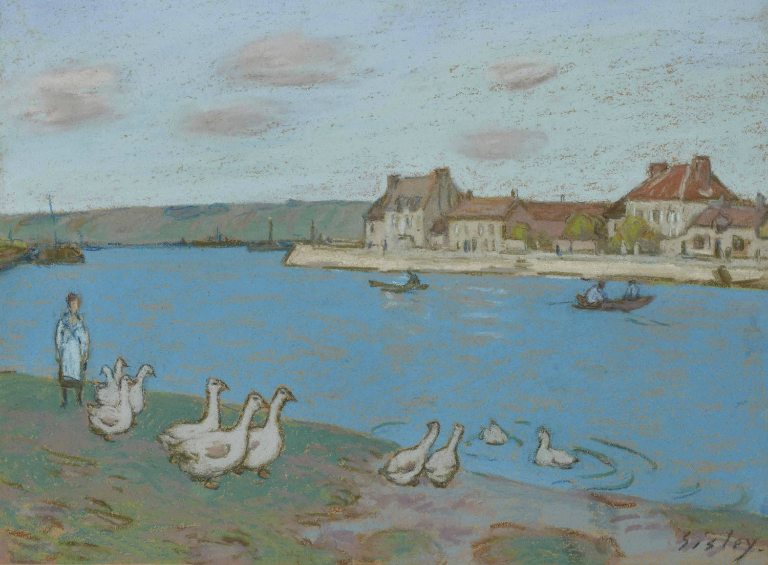 Sisley#0047 - Oil Painting Haven