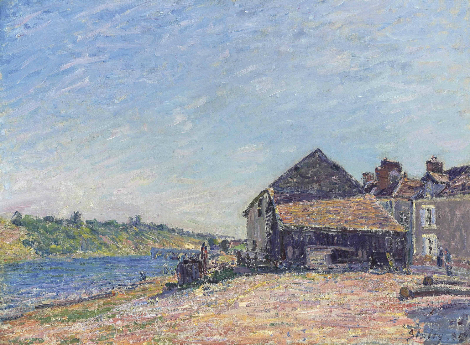 Sisley#0048 - Oil Painting Haven