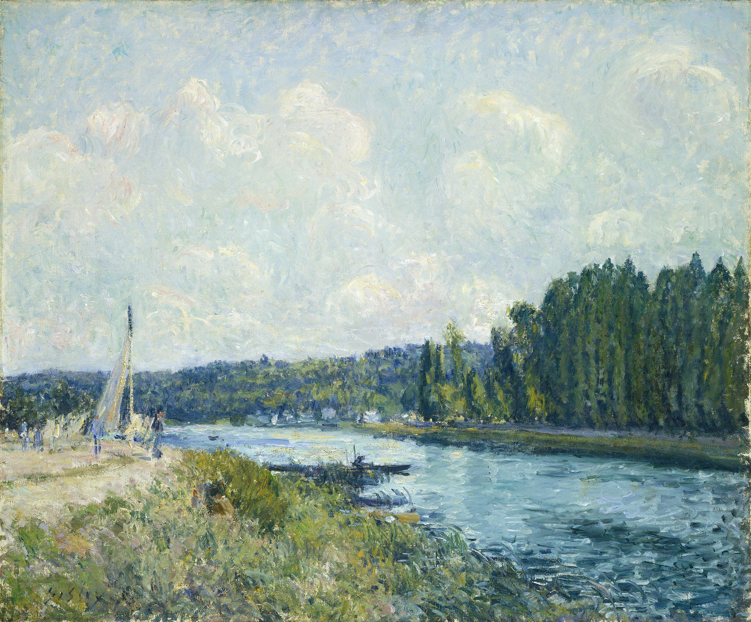 Sisley#0055 - Oil Painting Haven