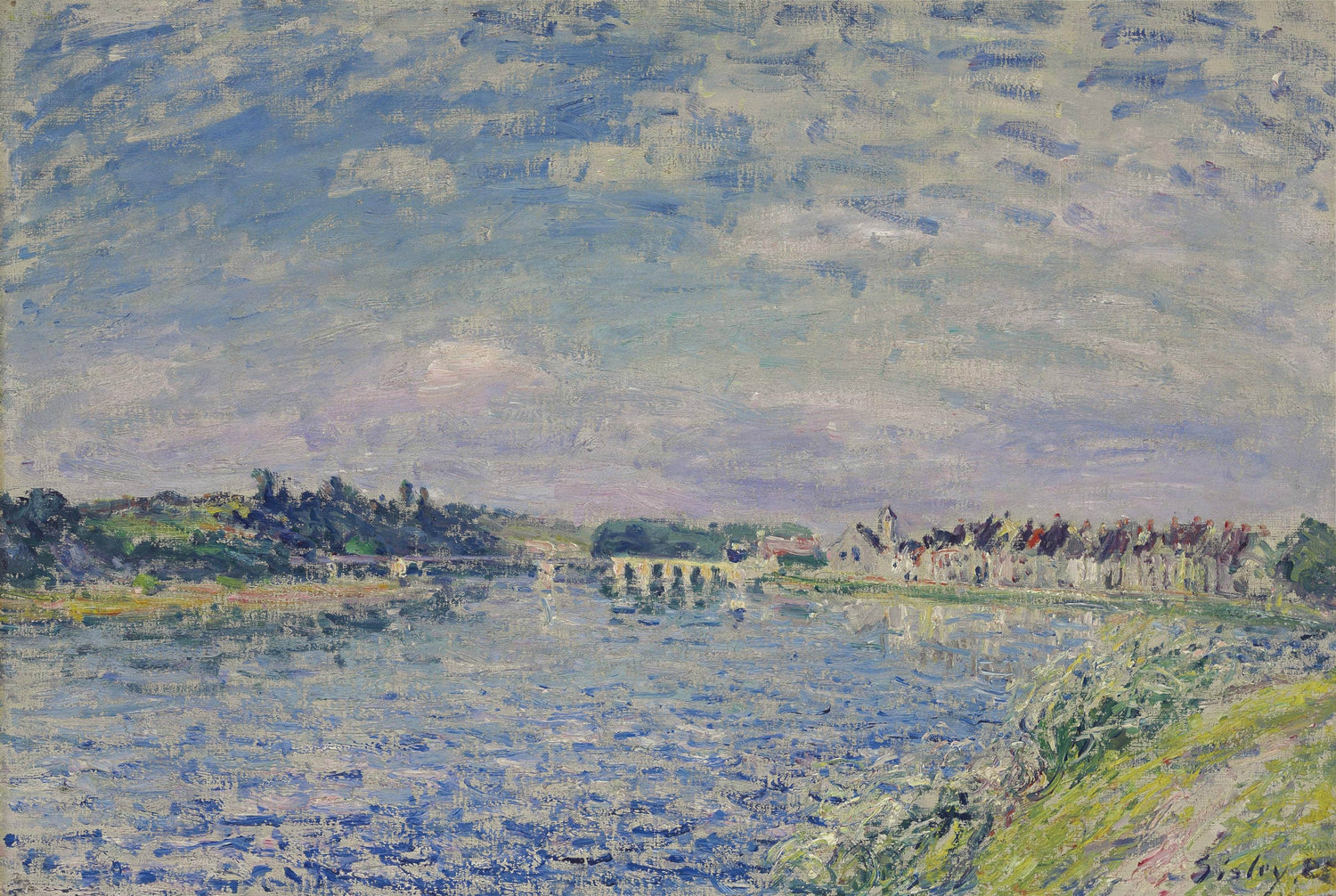 Sisley#0058 - Oil Painting Haven