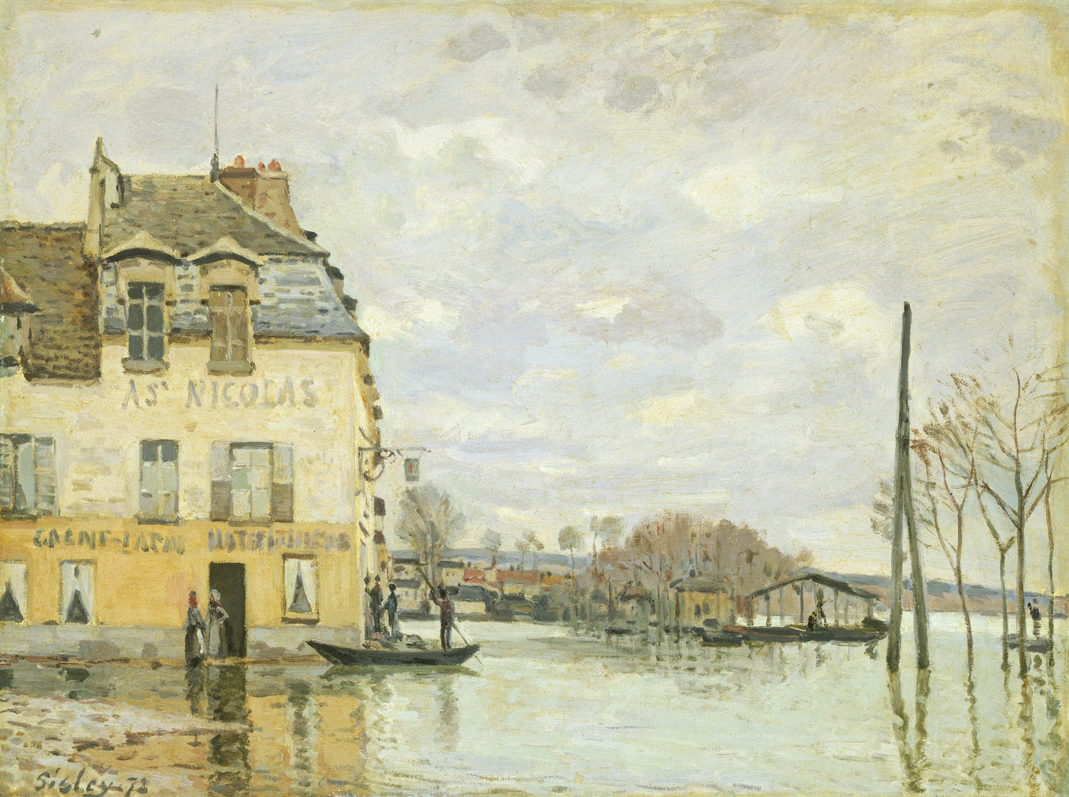 Sisley#0060 - Oil Painting Haven