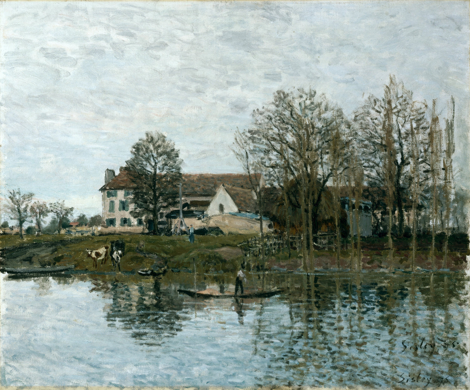 Sisley#007 - Oil Painting Haven