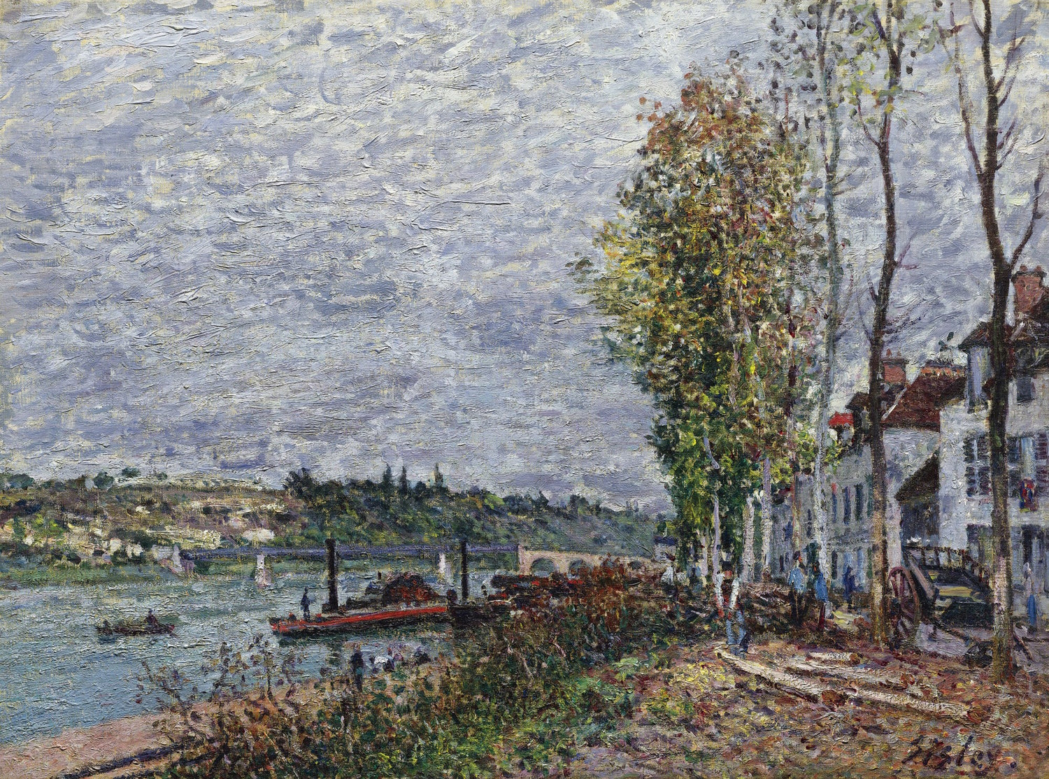 Sisley#0070 - Oil Painting Haven