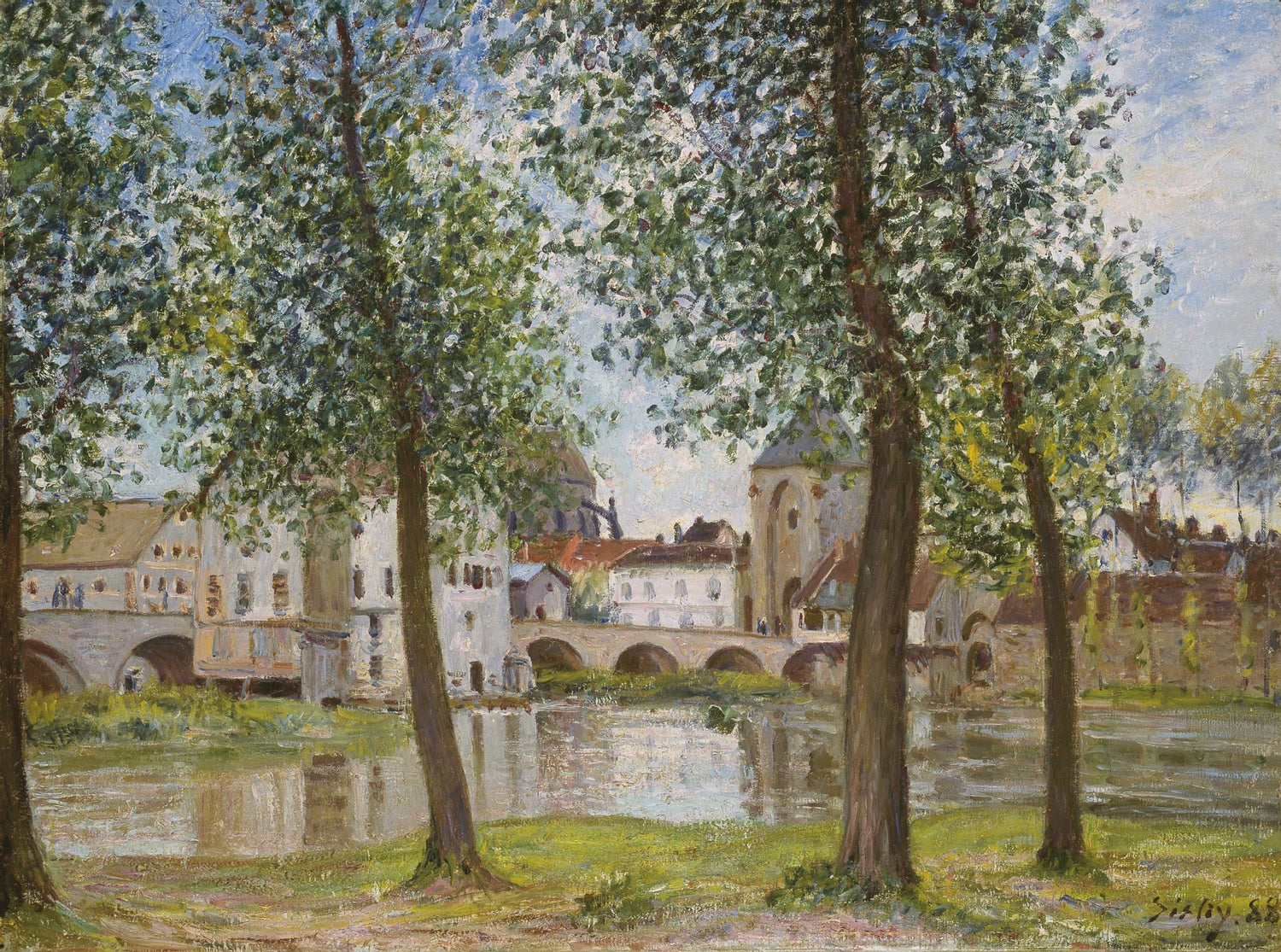 Sisley#0071 - Oil Painting Haven