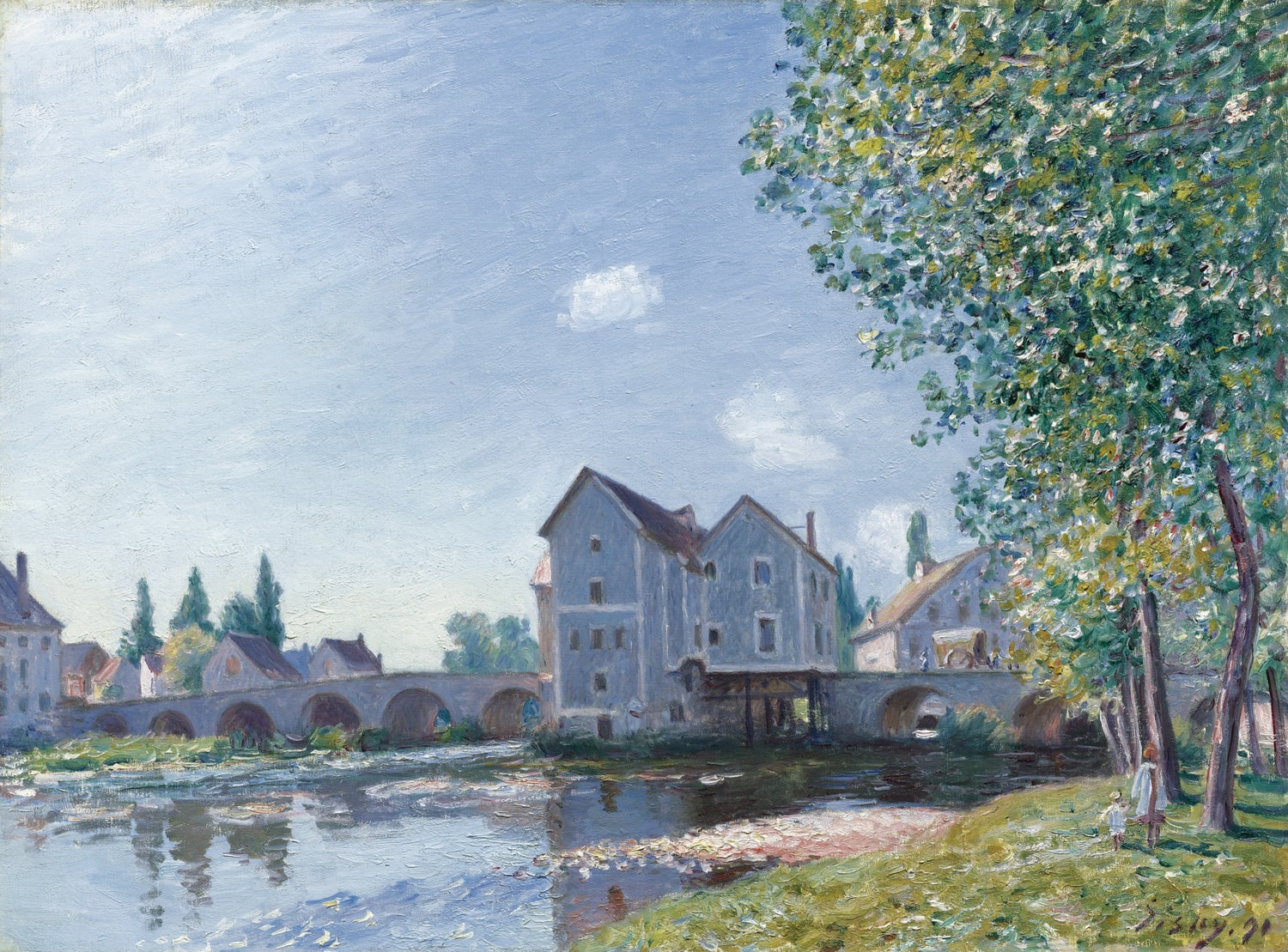 Sisley#0073 - Oil Painting Haven