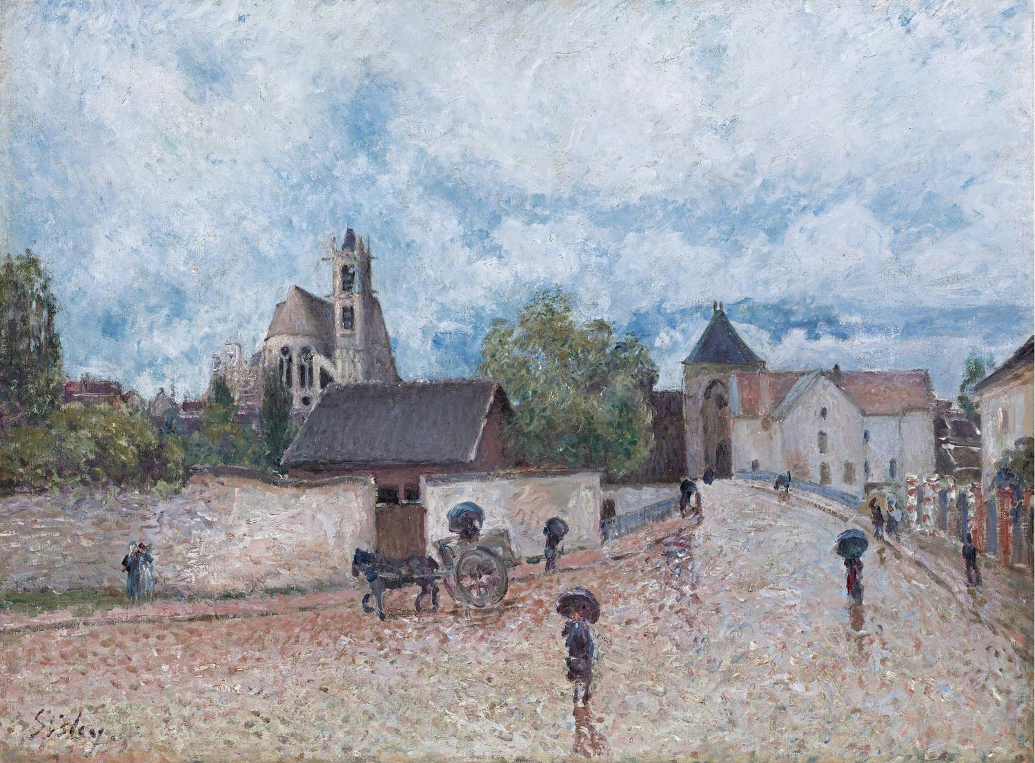 Sisley#0075 - Oil Painting Haven