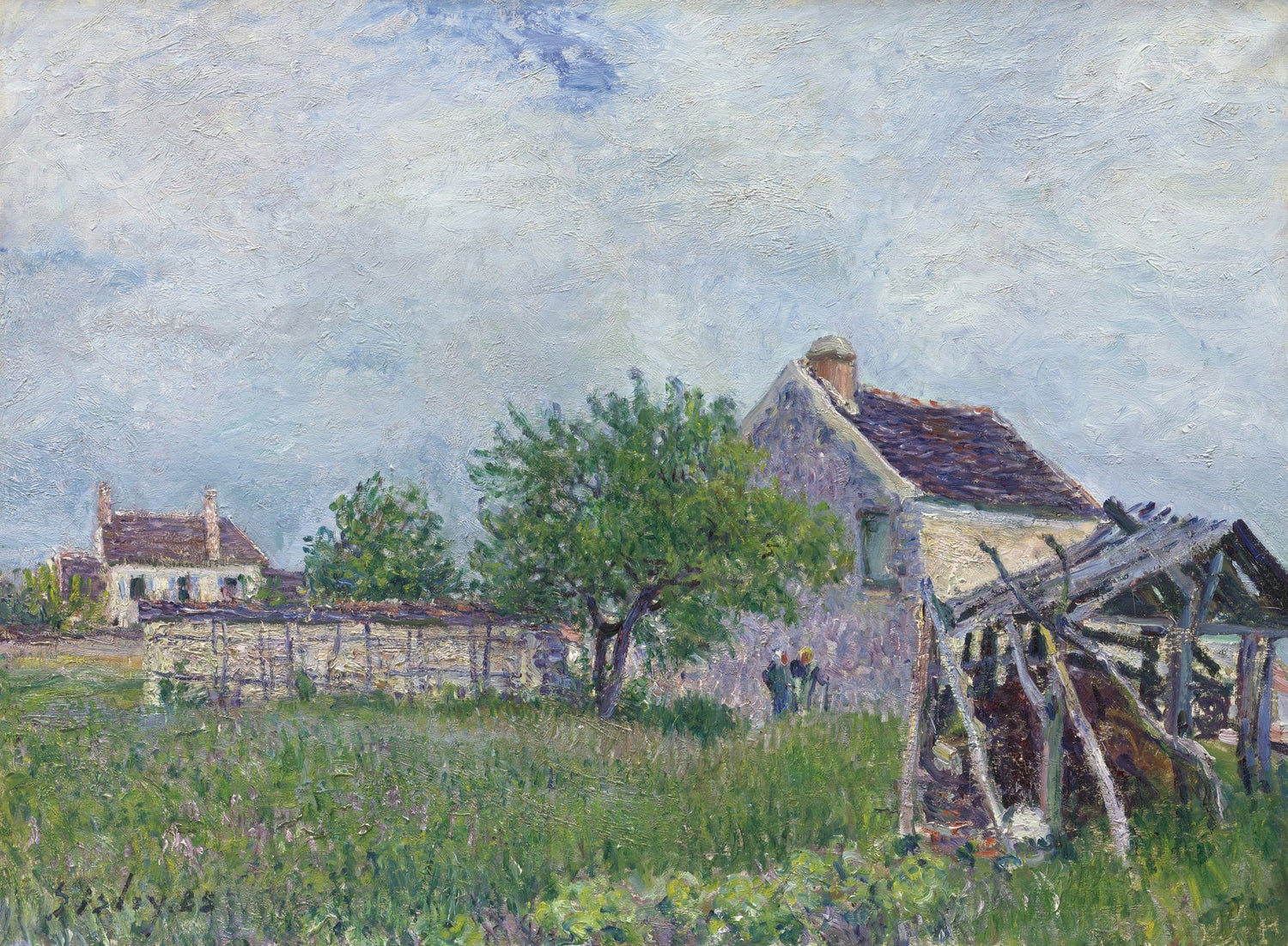 Sisley#0077 - Oil Painting Haven