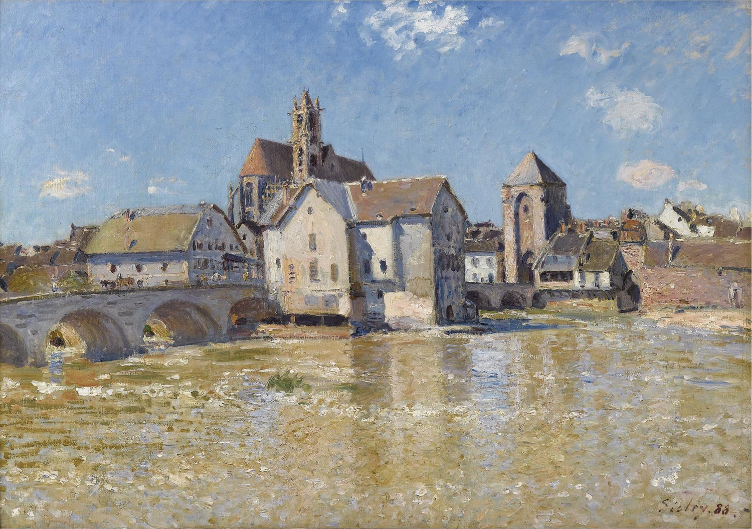 Sisley#0081 - Oil Painting Haven