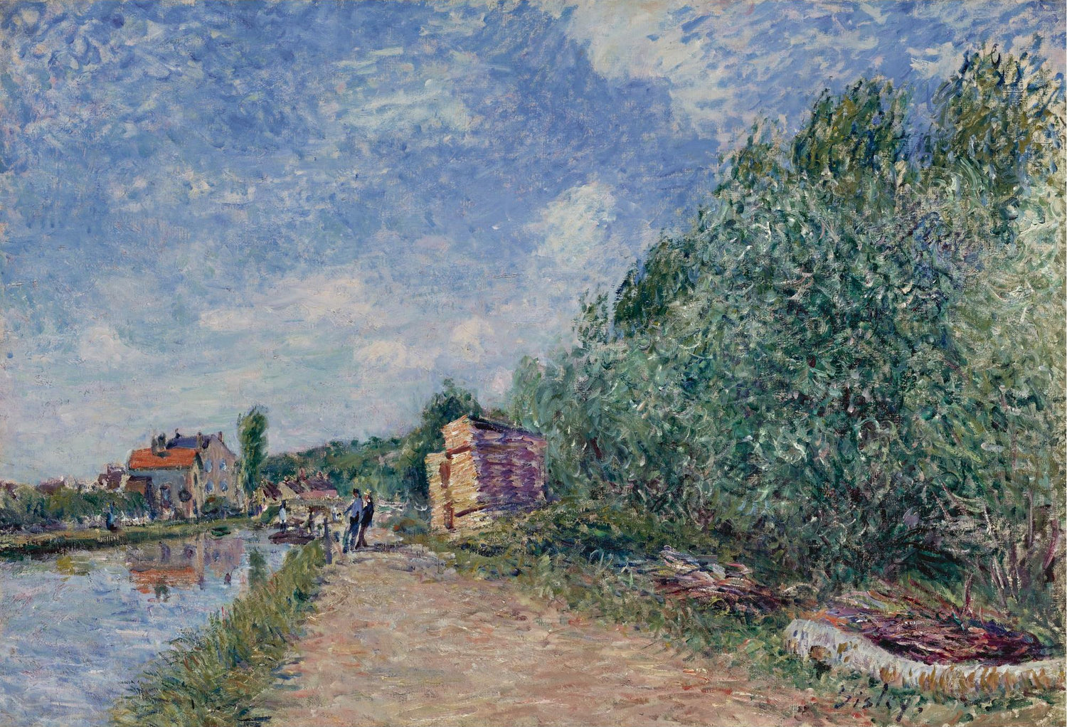 Sisley#0086 - Oil Painting Haven