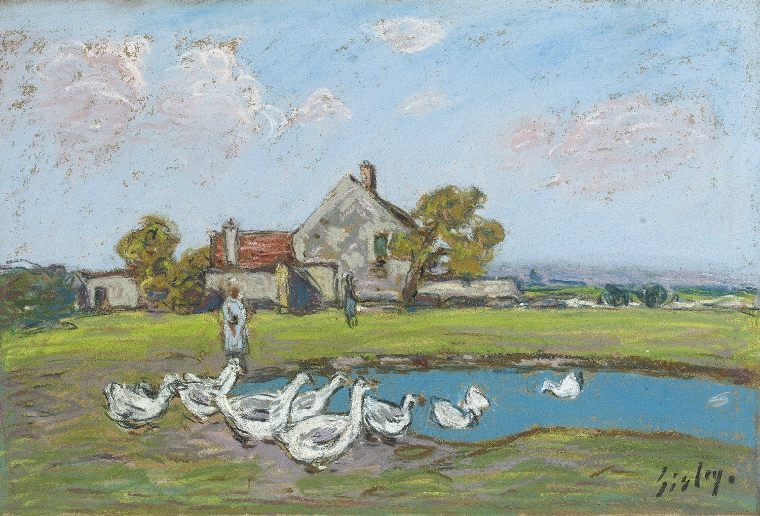 Sisley#0089 - Oil Painting Haven