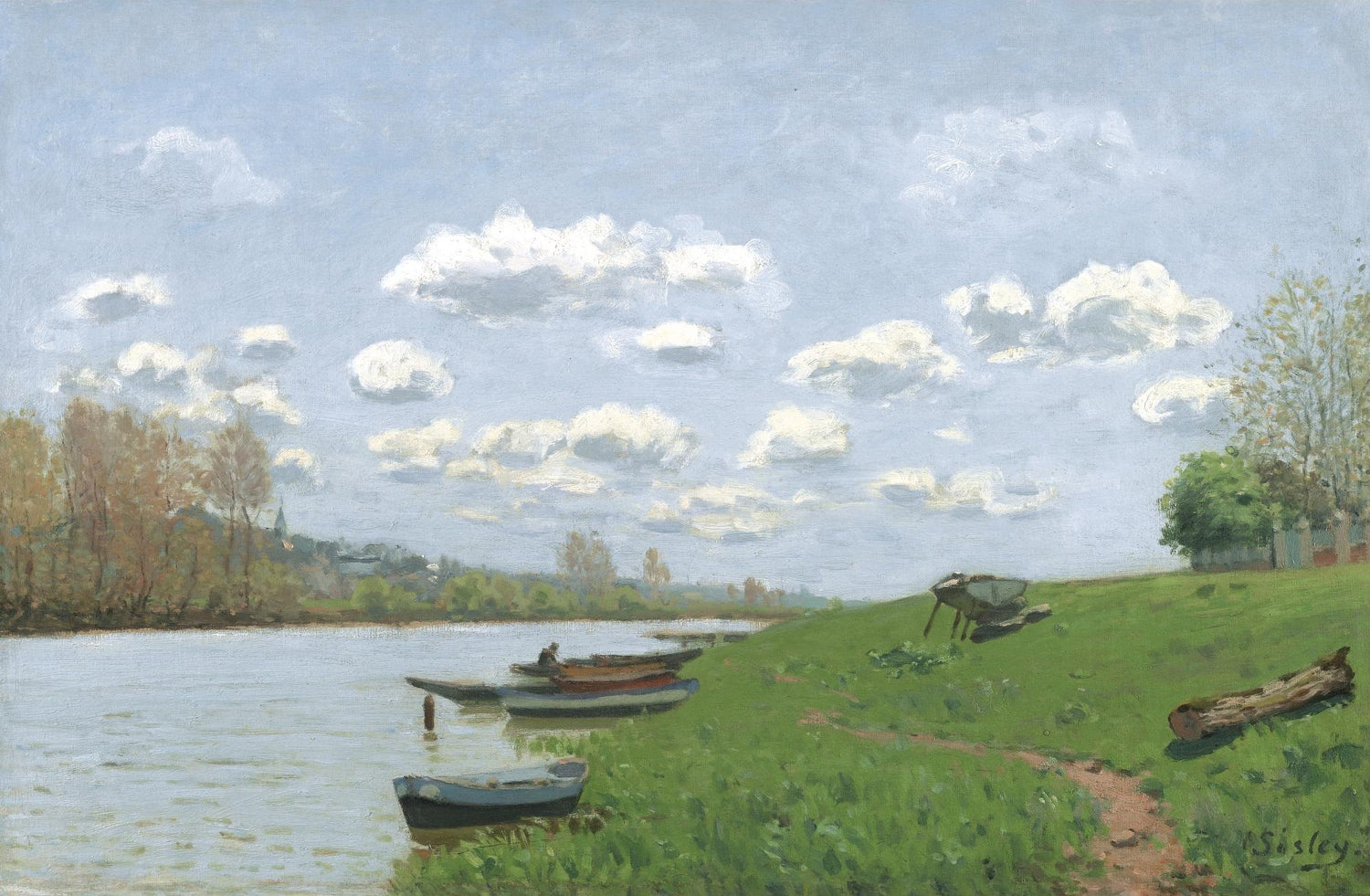 Sisley#0094 - Oil Painting Haven