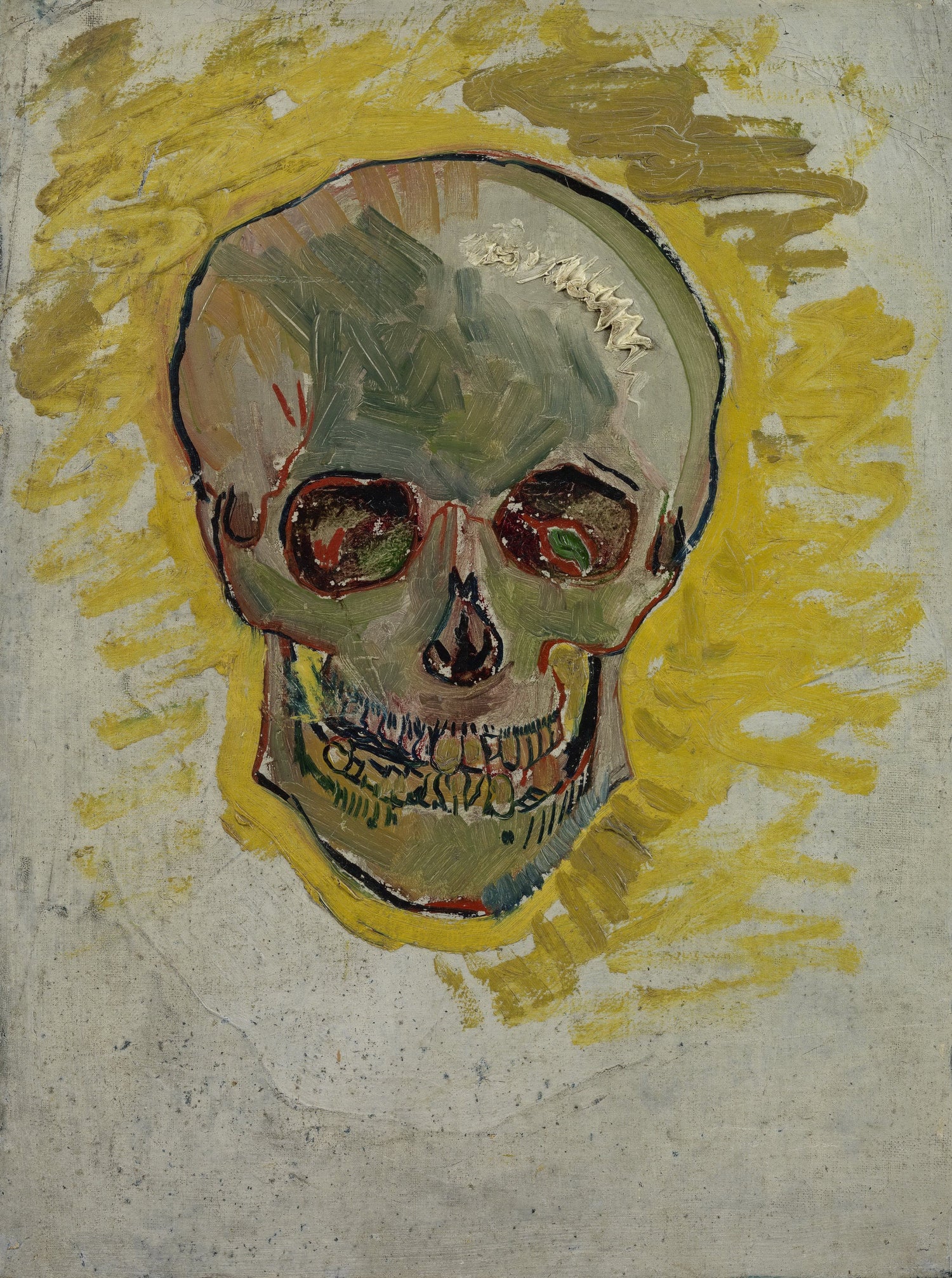 Skull - Oil Painting Haven