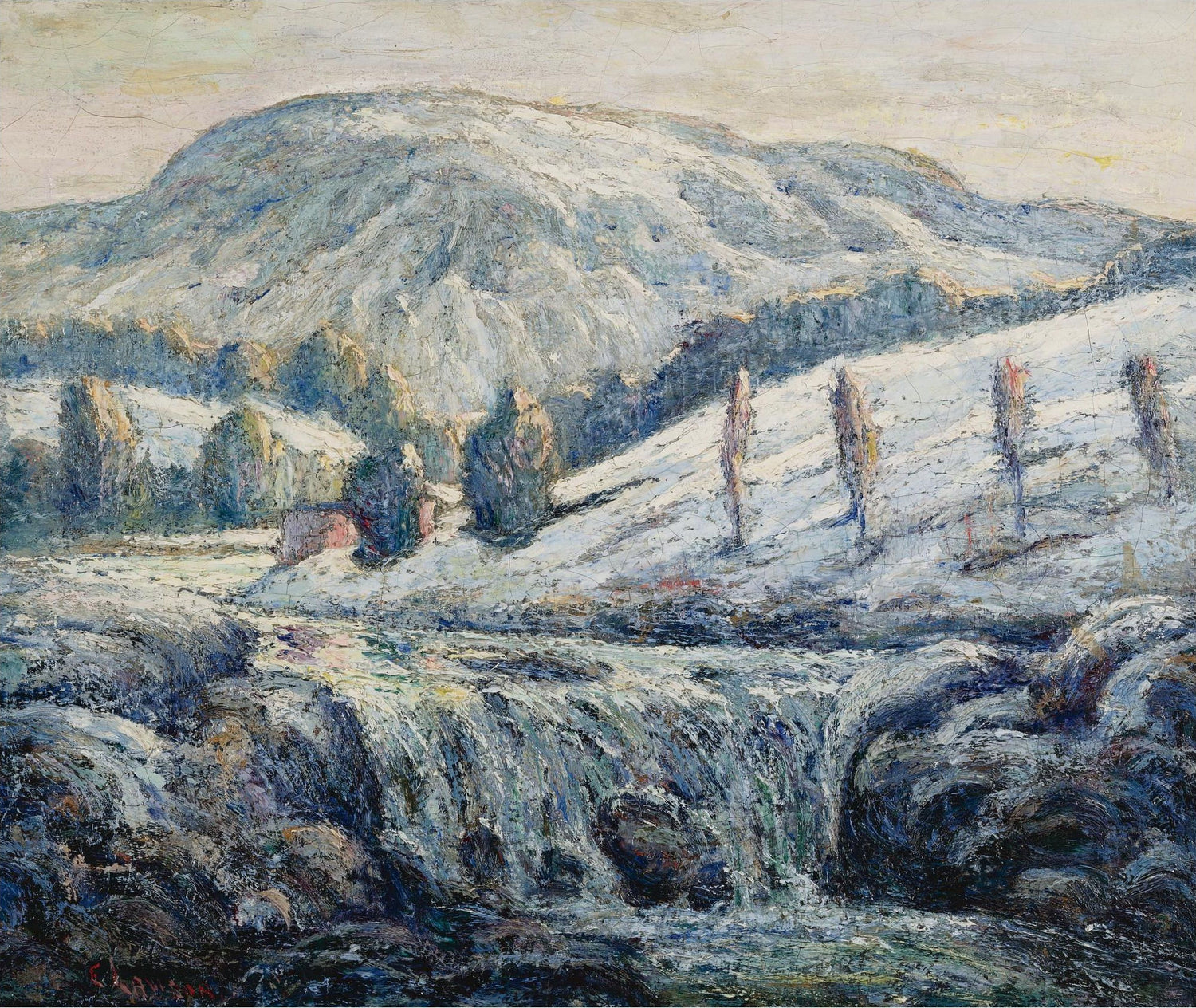 Spring Thaw - Oil Painting Haven