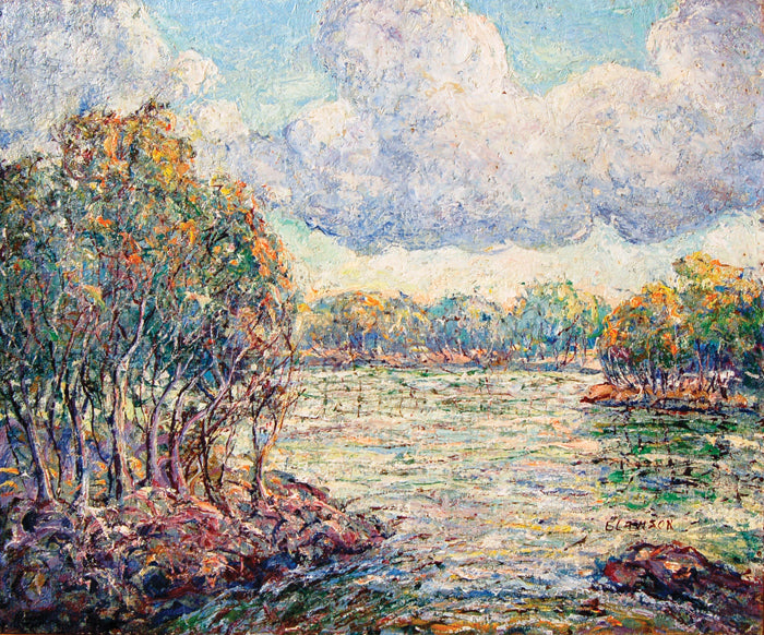 Springtime on the River - Oil Painting Haven