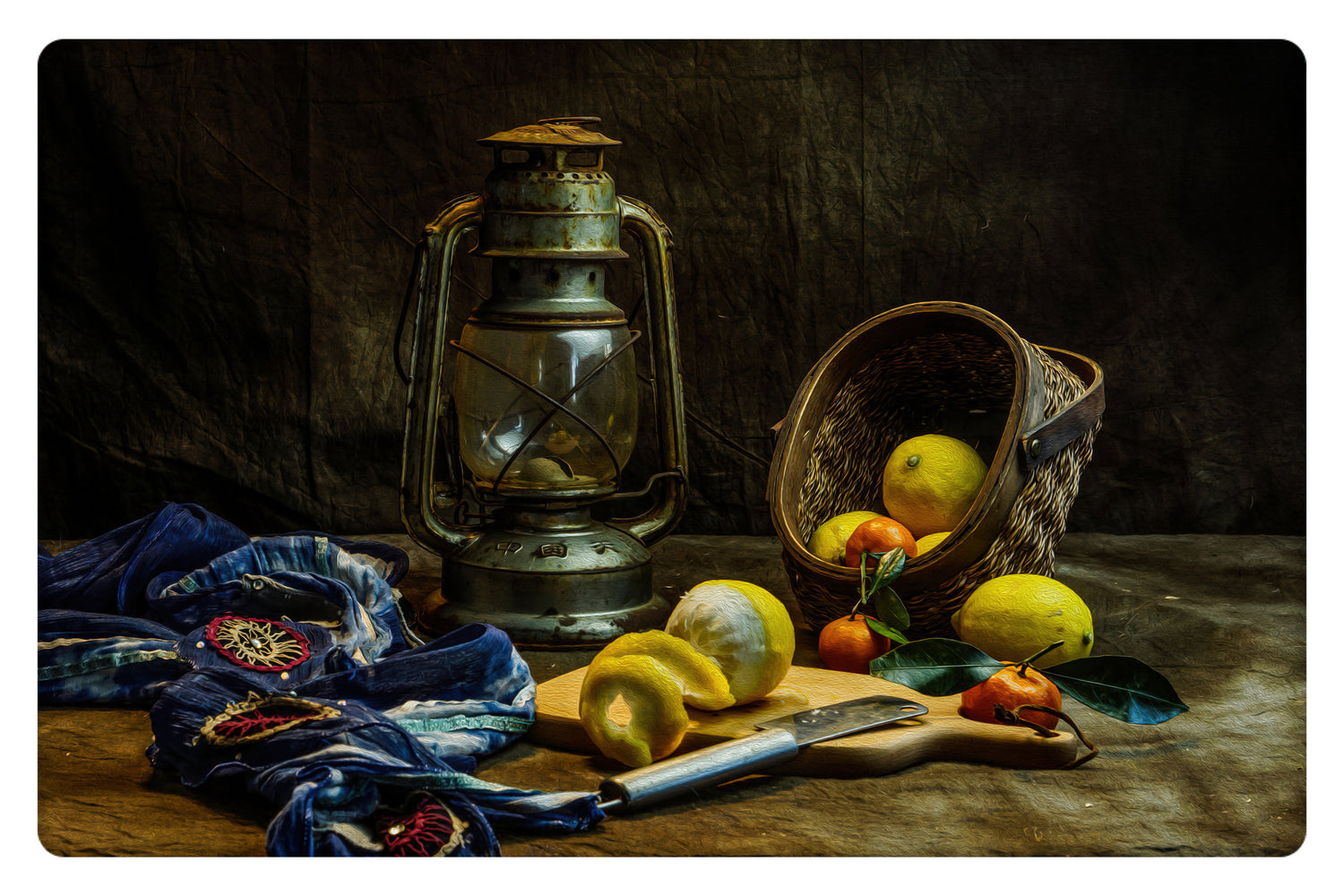 Still Life#0016 - Oil Painting Haven