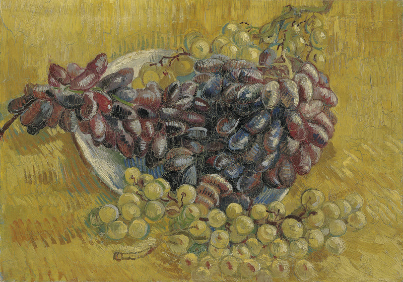 Still Life with Grapes - Oil Painting Haven Oil Painting Haven