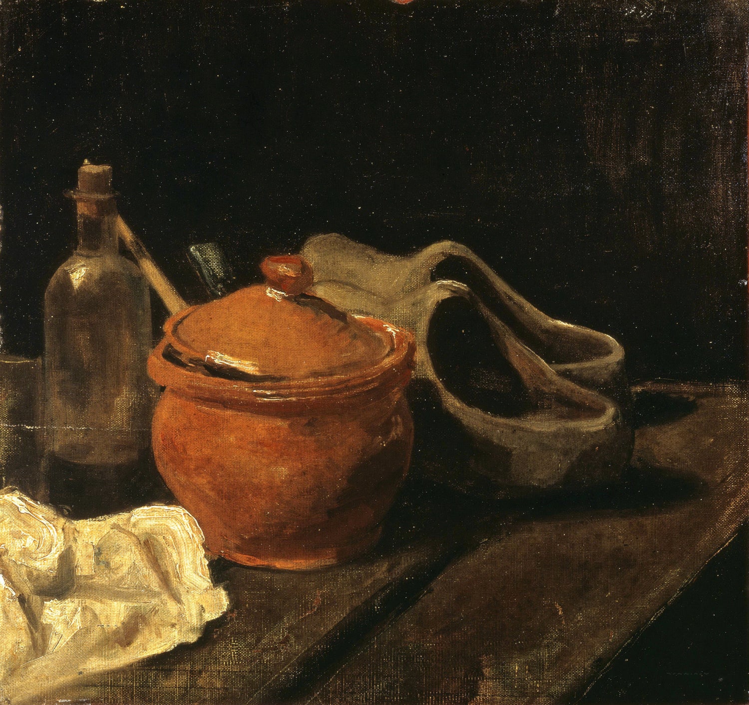 Still life with clogs - Oil Painting Haven