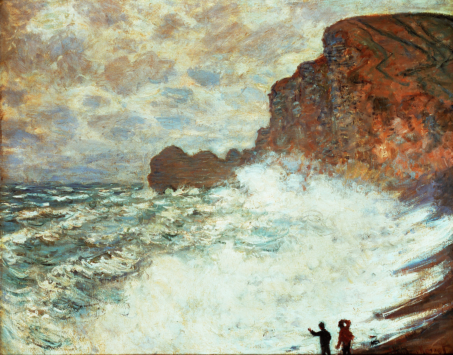 Stormy Seascape, 1883 - Oil Painting Haven