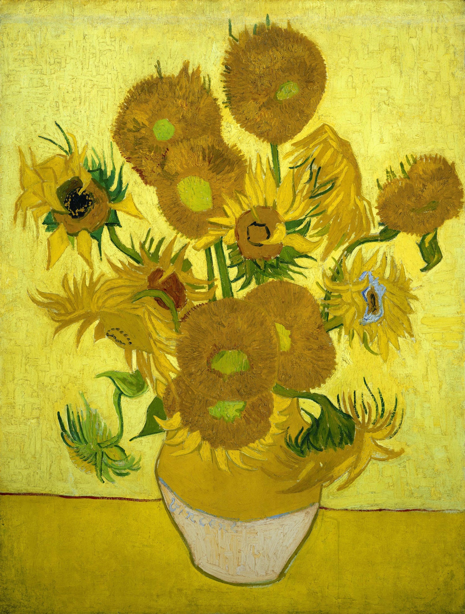 Sunflowers (January 1889 - 1889) - Oil Painting Haven