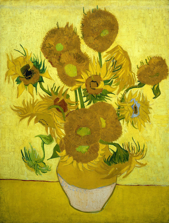 Sunflowers (January 1889 - 1889) - Oil Painting Haven Oil Painting Haven