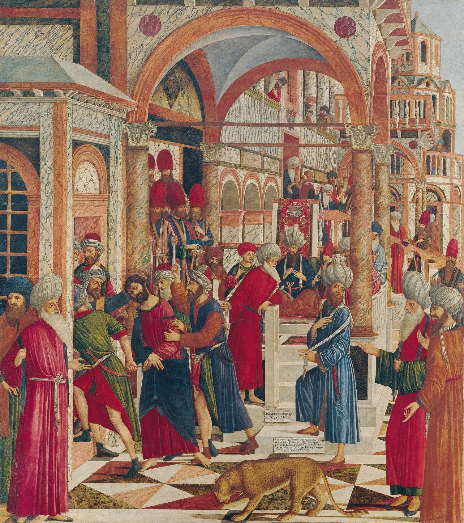 The Arrest of St. Mark, 1499 - Oil Painting Haven