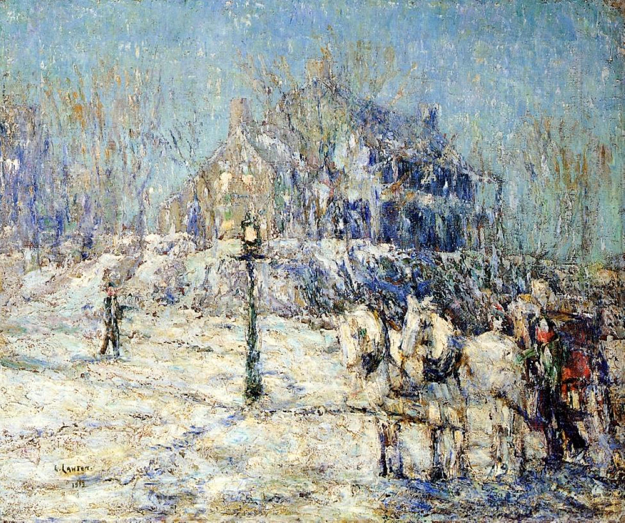 The Dyckman House, 1913 - Oil Painting Haven