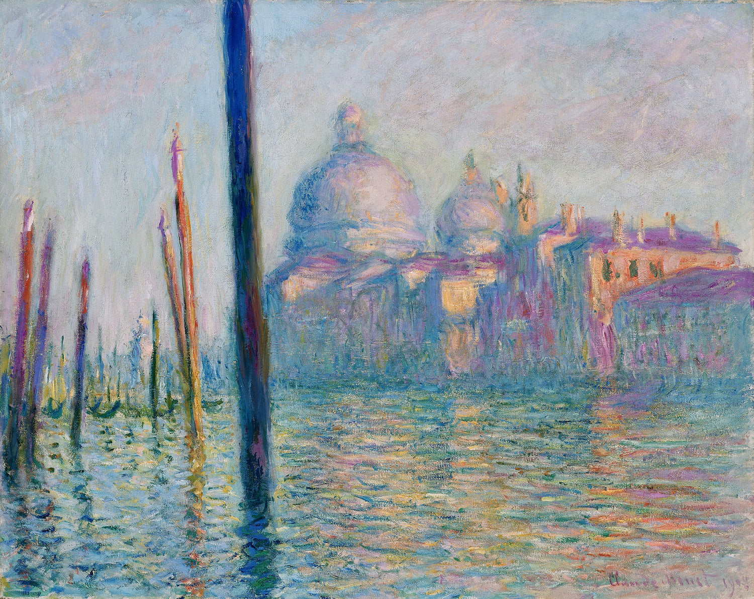 The Grand Canal in Venice 01, 1908 - Oil Painting Haven