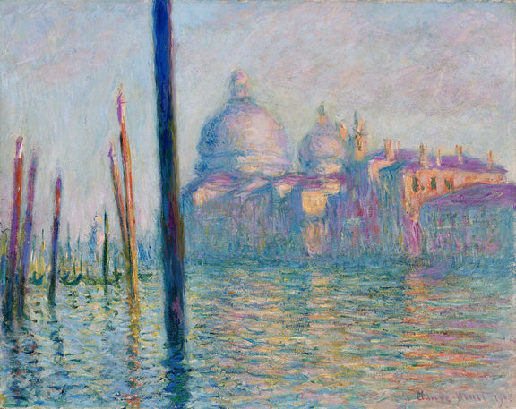 The Grand Canal in Venice 01, 1908 - Oil Painting Haven Oil Painting Haven