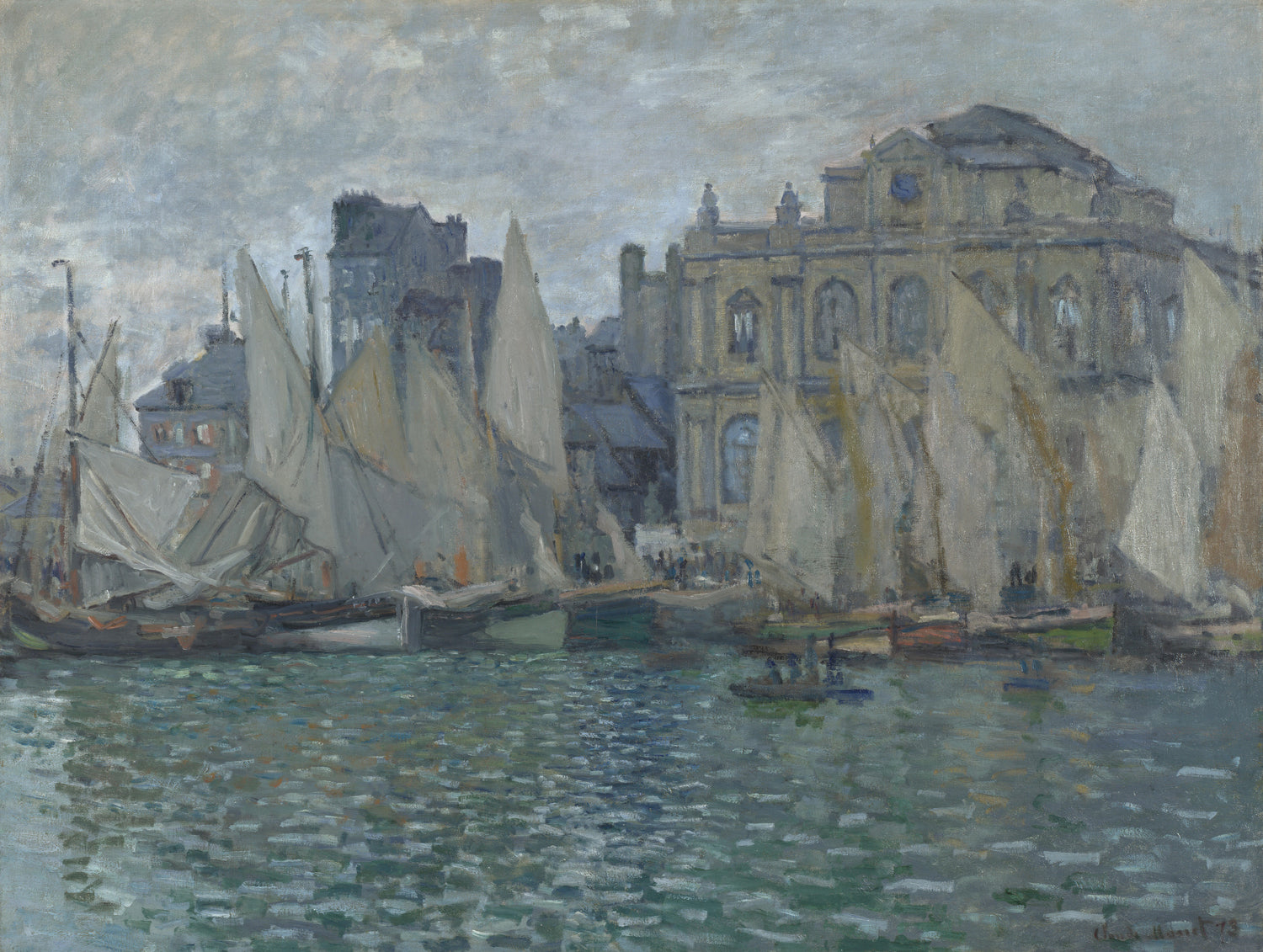 The Havre Museum, 1873 - Oil Painting Haven