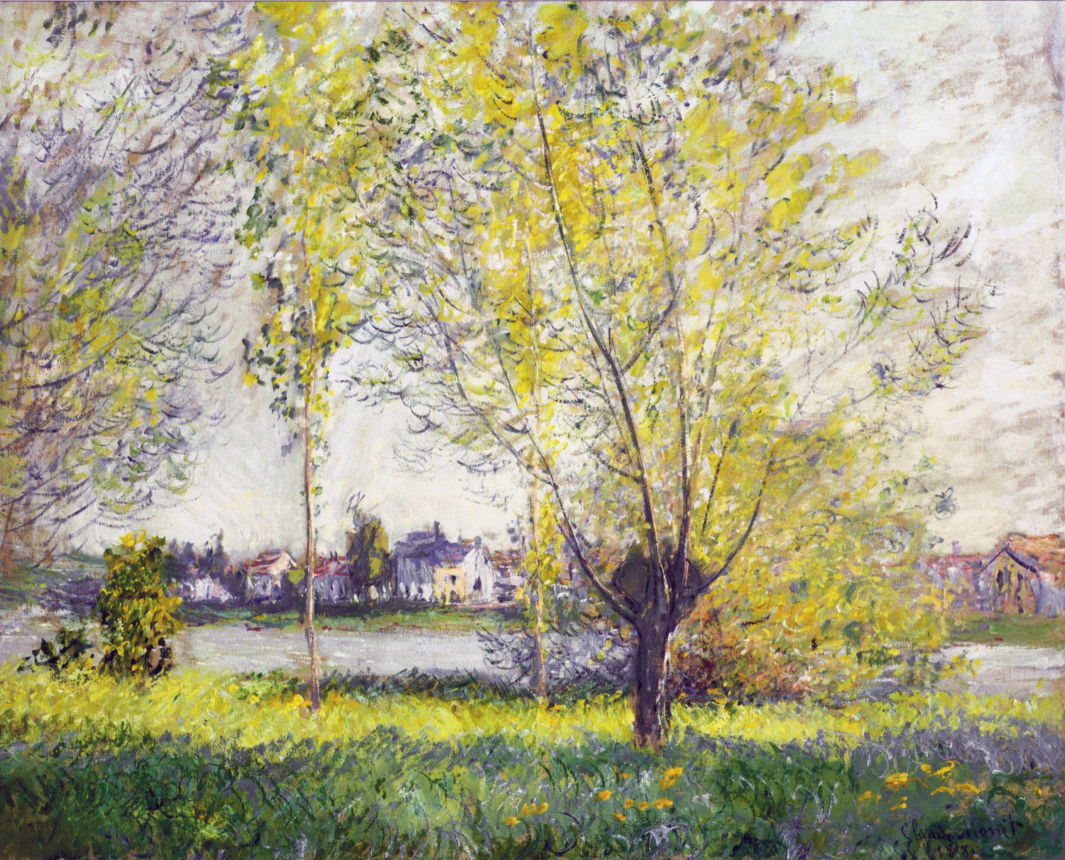 The Willows, 1880 - Oil Painting Haven