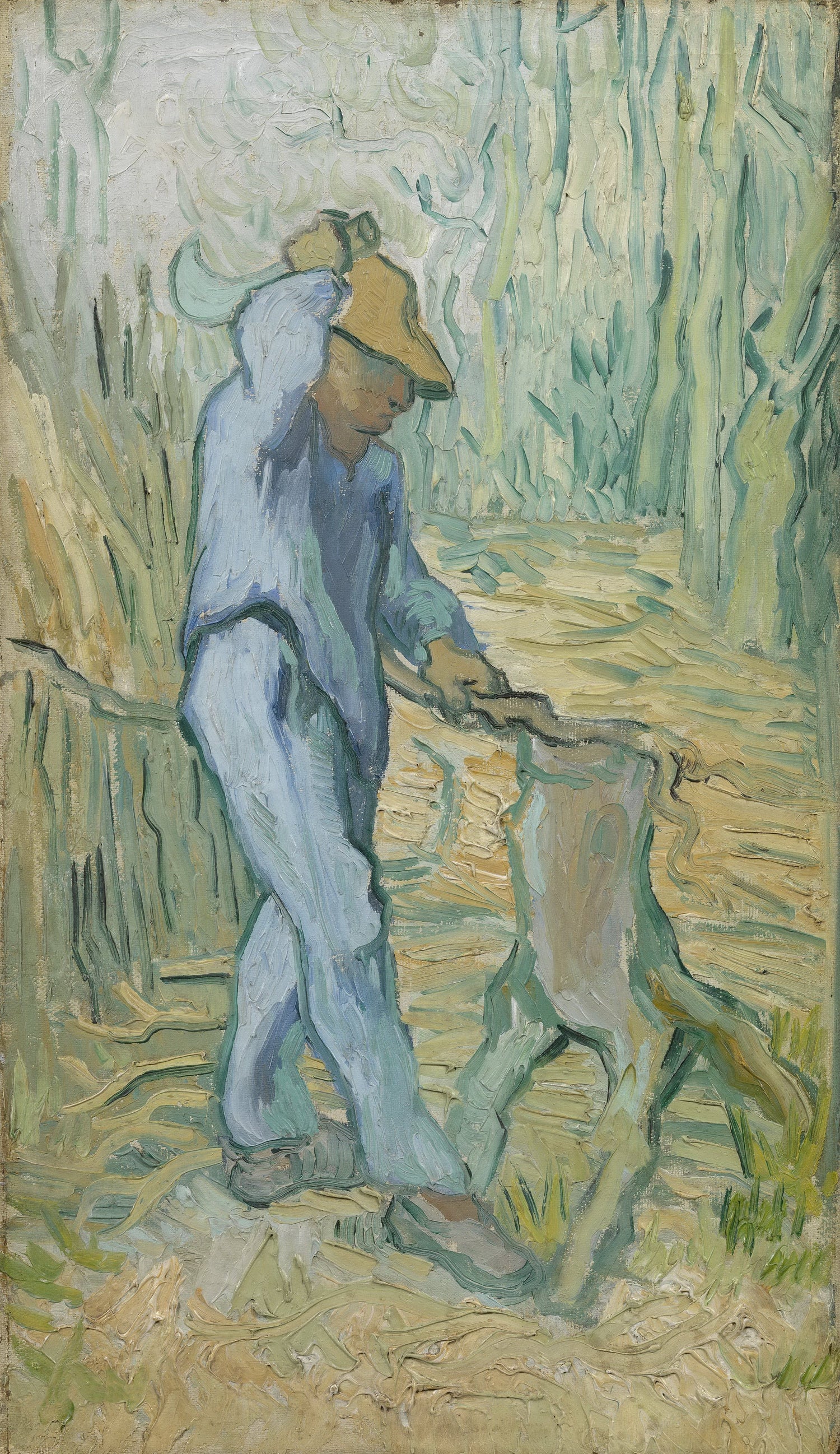 The Woodcutter (after Millet) - Oil Painting Haven