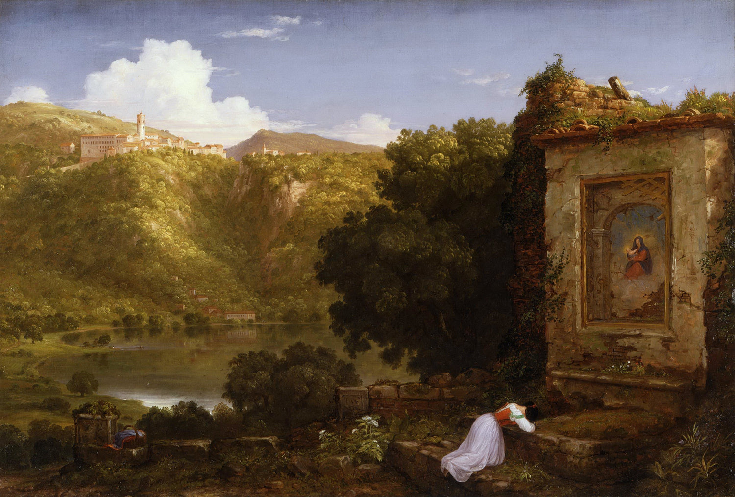 Thomas Cole - Il Penseroso - Oil Painting Haven