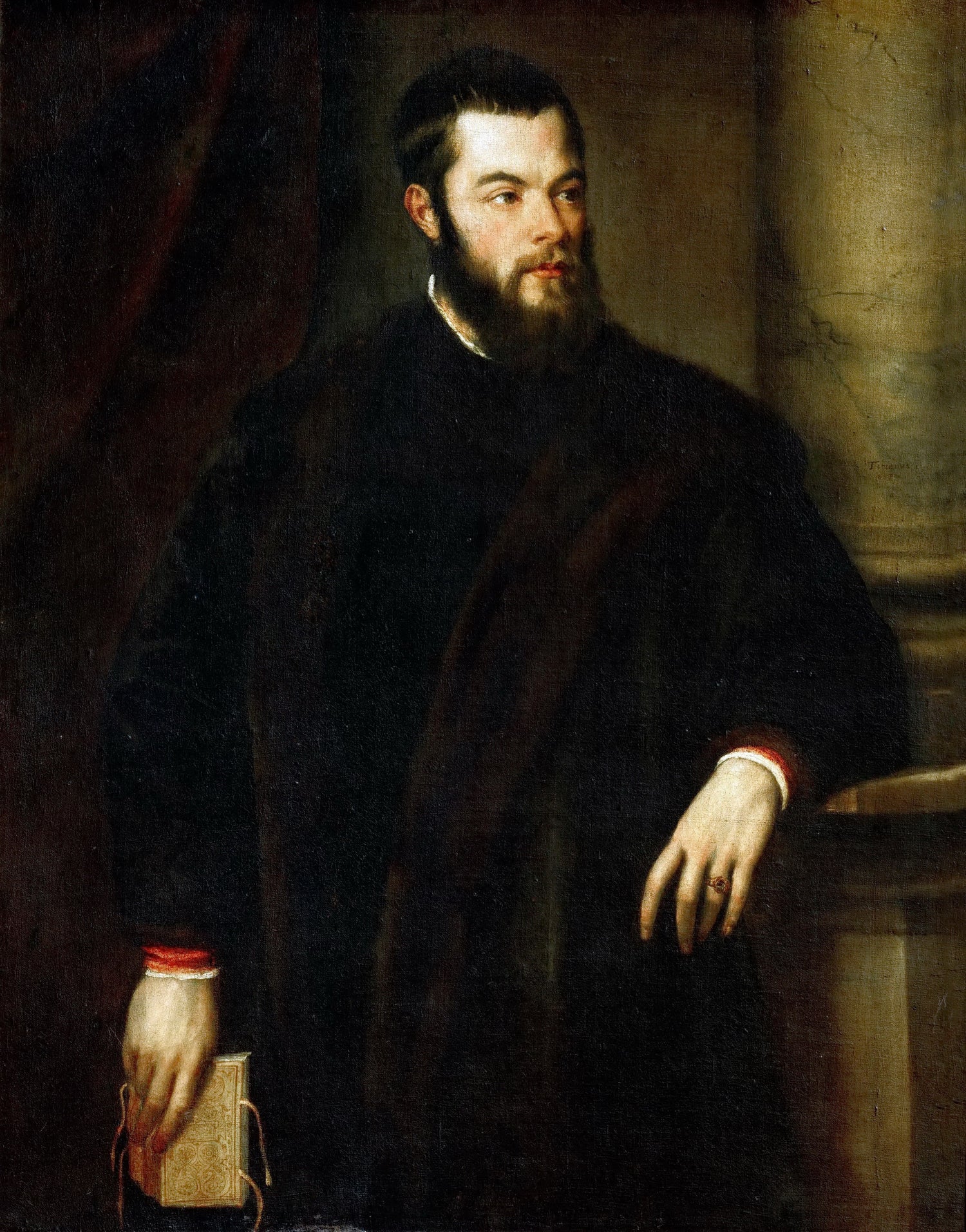 Titian -- Benedetto Varchi.jpeg - Oil Painting Haven