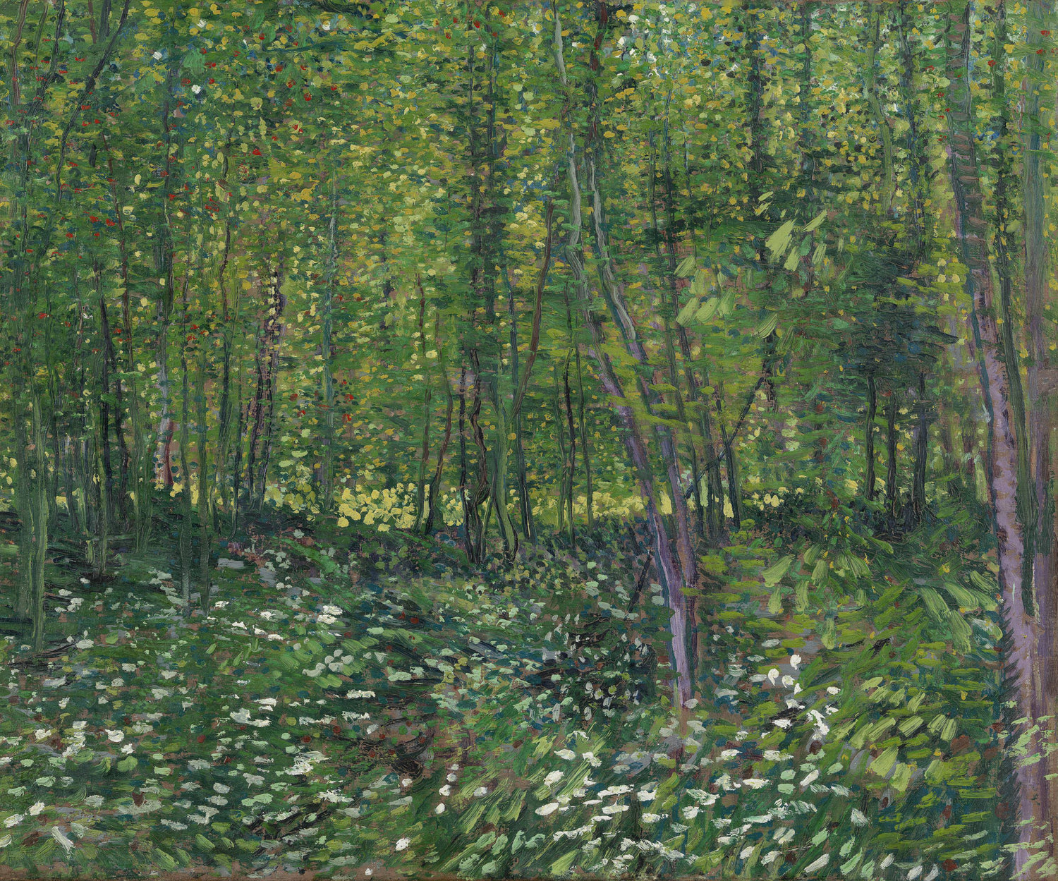 Undergrowth2 - Oil Painting Haven