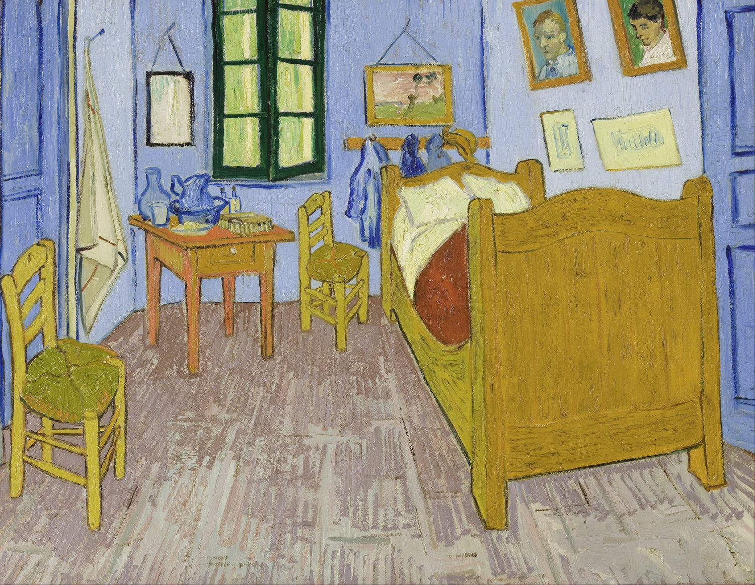 Van Gogh's Bedroom in Arles 1889 - Oil Painting Haven