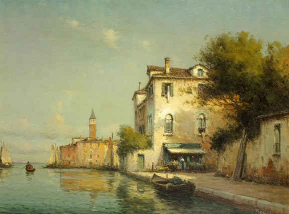 Venice - Impressionism#000106 - Oil Painting Haven Oil Painting Haven