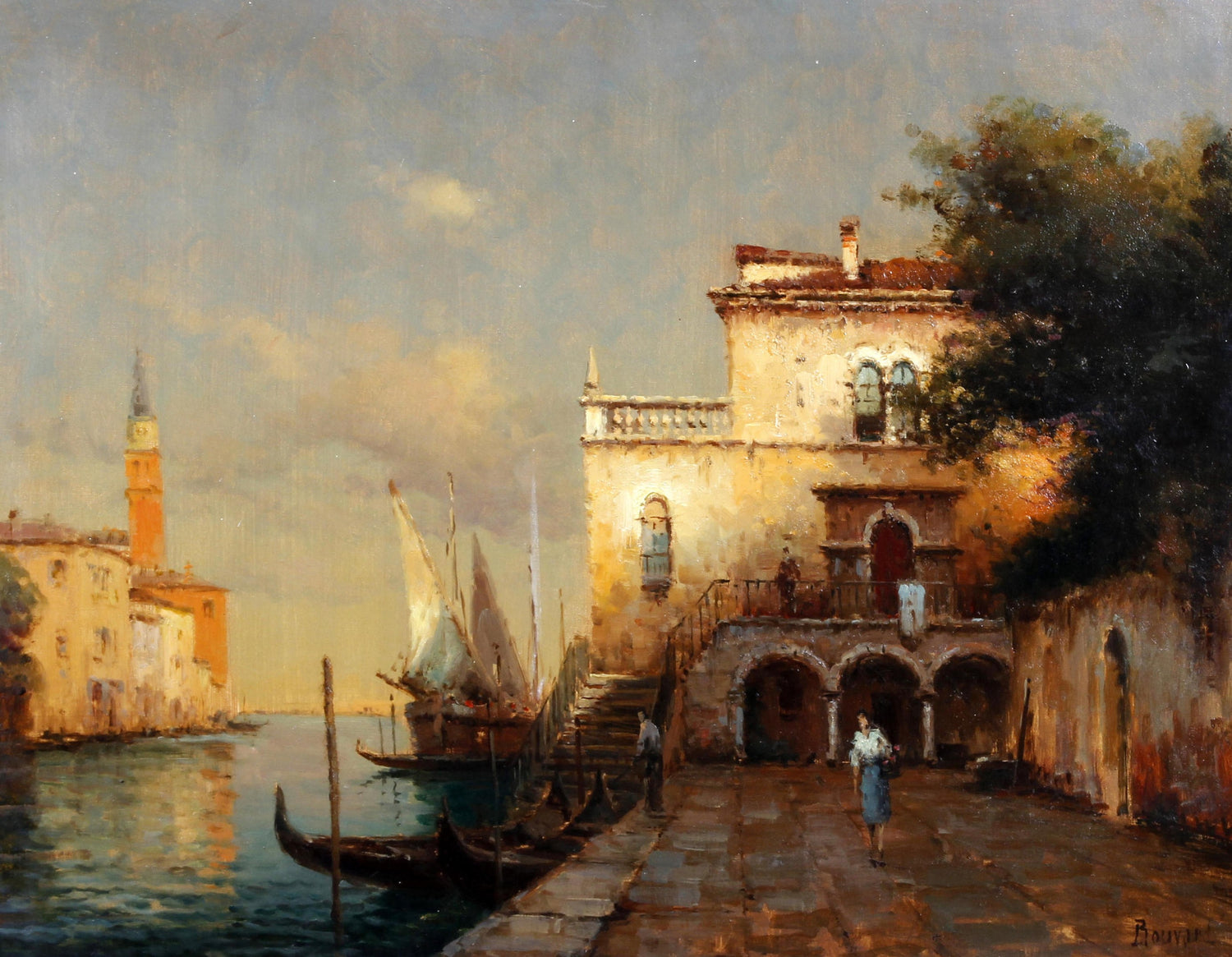 Venice - Impressionism#000108 - Oil Painting Haven