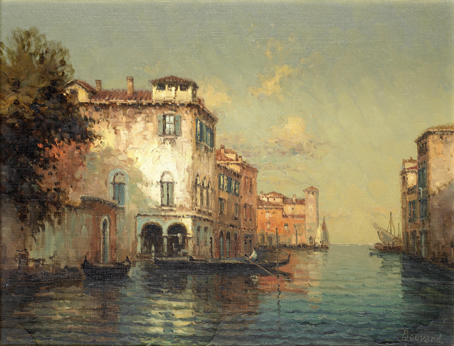 Venice - Impressionism#00013 - Oil Painting Haven