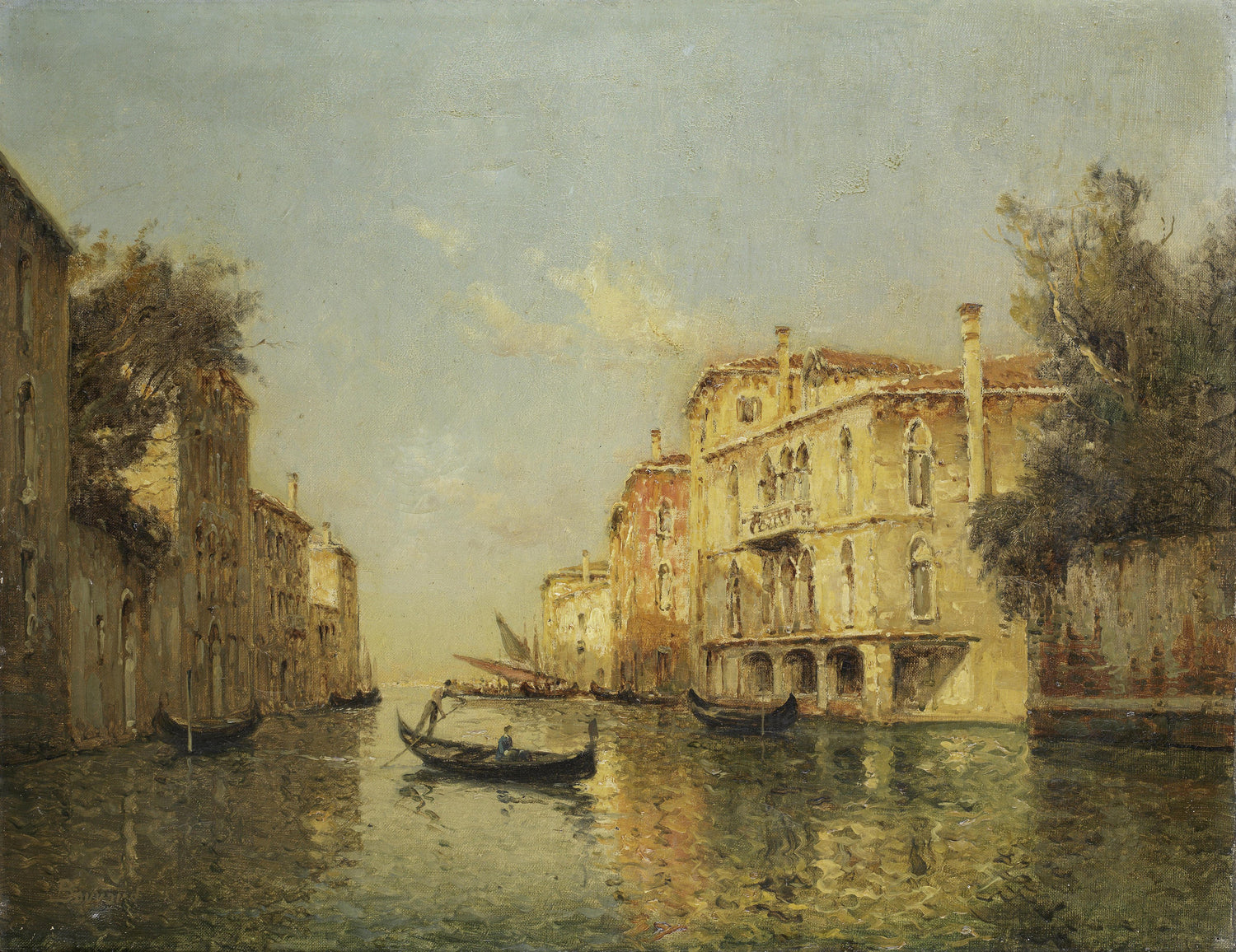 Venice - Impressionism#00014 - Oil Painting Haven