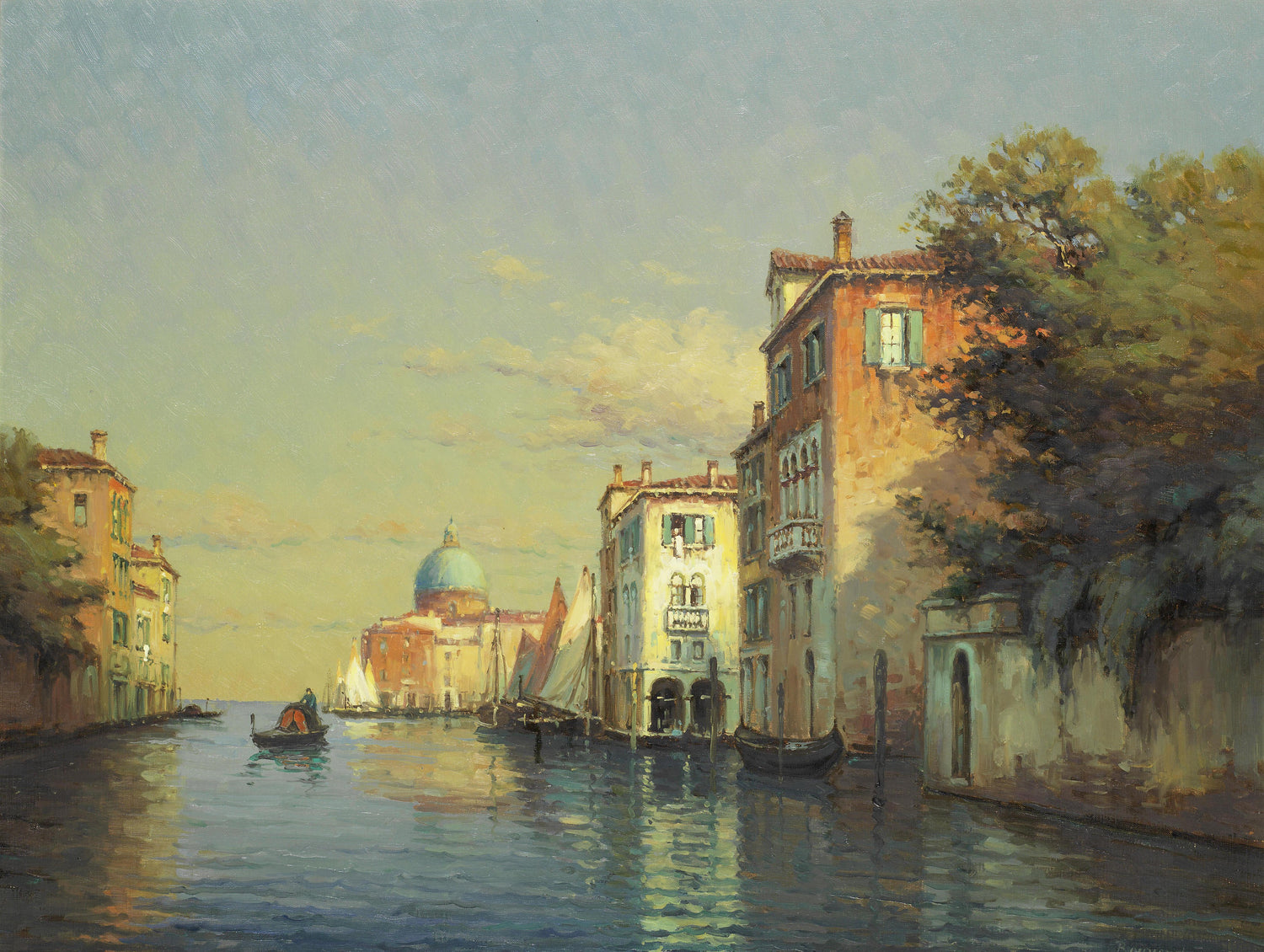 Venice - Impressionism#00017 - Oil Painting Haven Oil Painting Haven