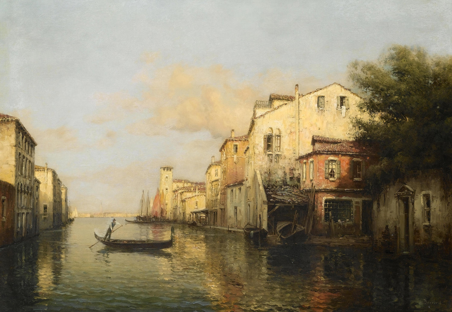 Venice - Impressionism#00019 - Oil Painting Haven