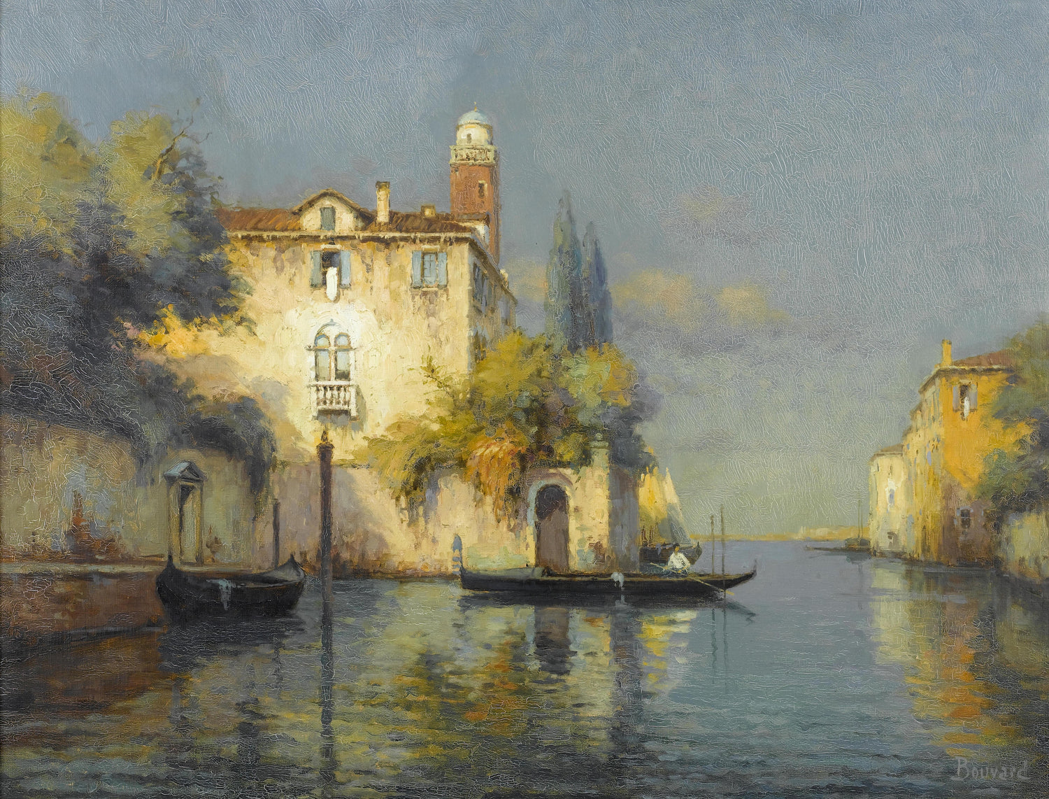 Venice - Impressionism#0004 - Oil Painting Haven