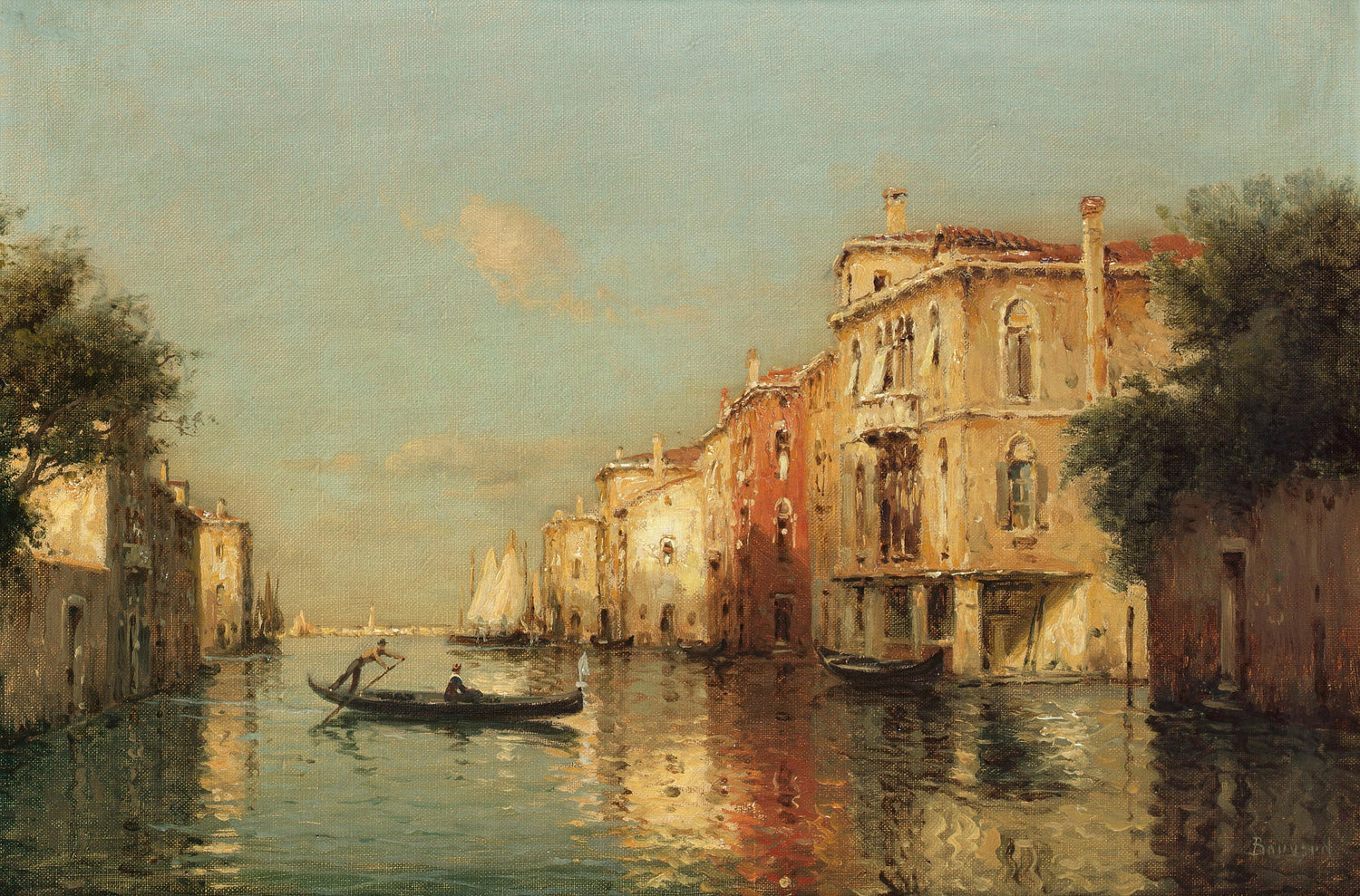 Venice - Impressionism#00067 - Oil Painting Haven